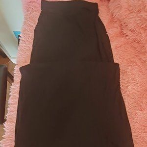 Meraki Women's Rib Maxi Skirt